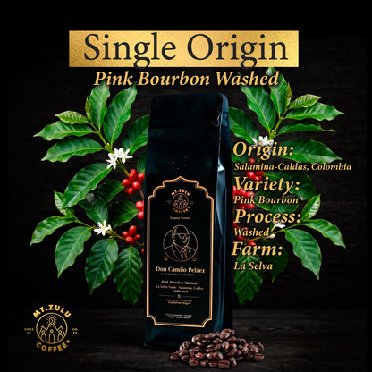 Don Camilo Peláez Legacy Coffee | Pink Bourbon | Washed
