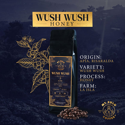 Wush Wush Honey | Rare Ethiopian Landrace | Colombian Specialty Coffee