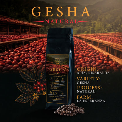 Gesha Natural | 80-Hour Anaerobic Fermentation