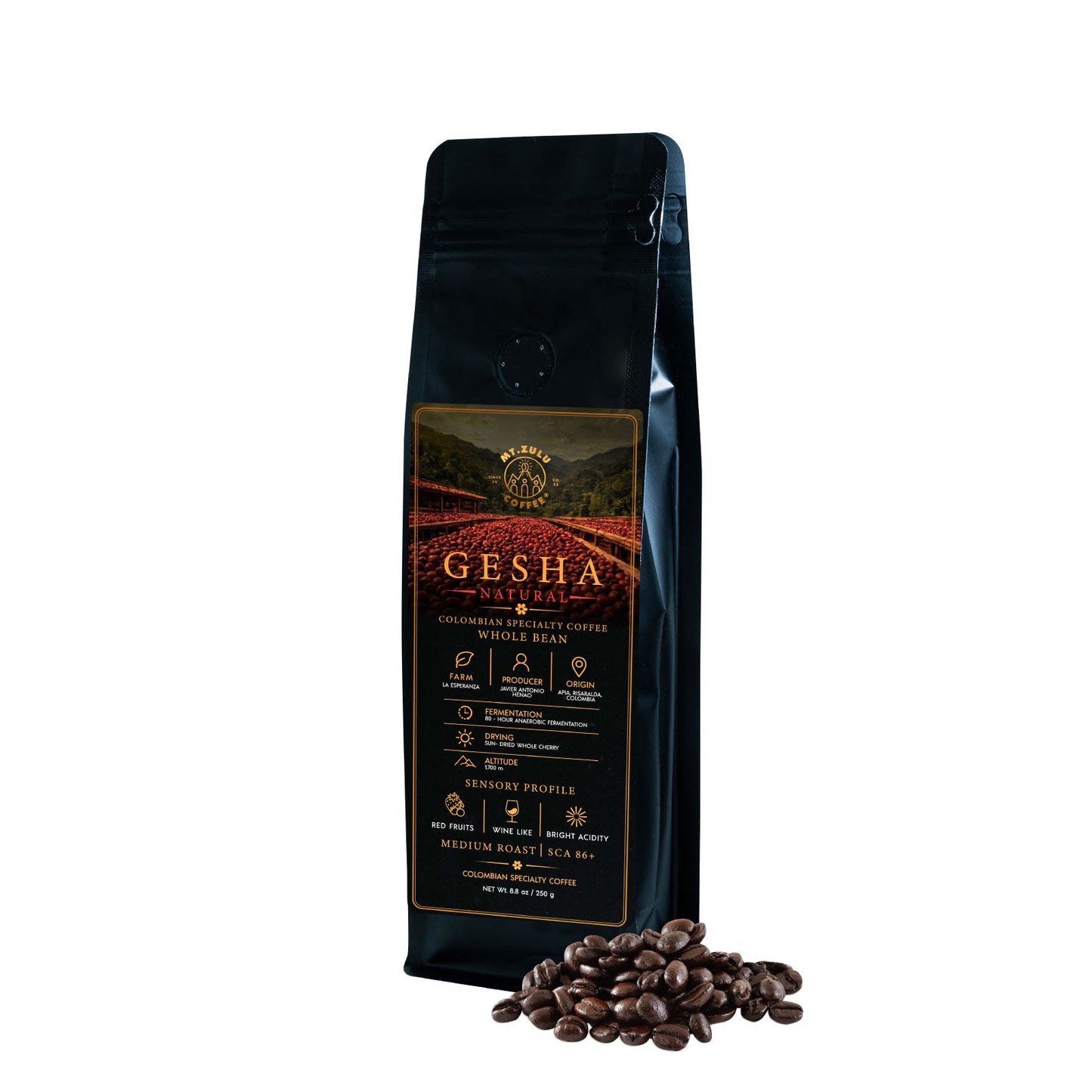 Gesha Natural | 80-Hour Anaerobic Fermentation