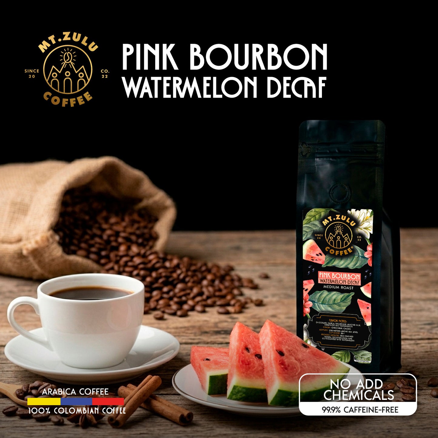 Pink Bourbon Watermelon Decaf
