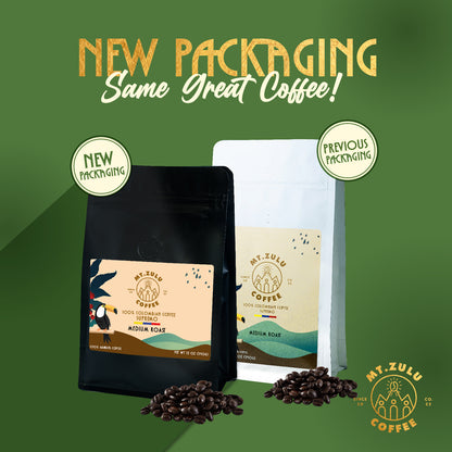 Bolsa de 12 oz de supremo colombiano Mt.Zulu