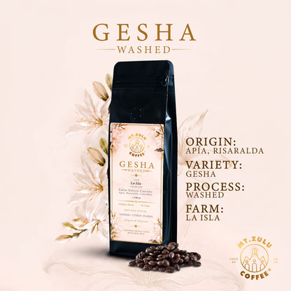 Gesha Washed | Single Origin Colombian Coffee | La Isla Farm
