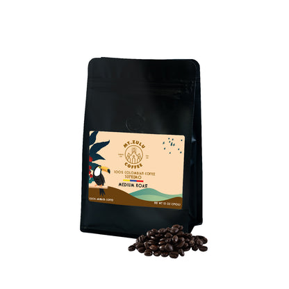 Bolsa de 12 oz de supremo colombiano Mt.Zulu